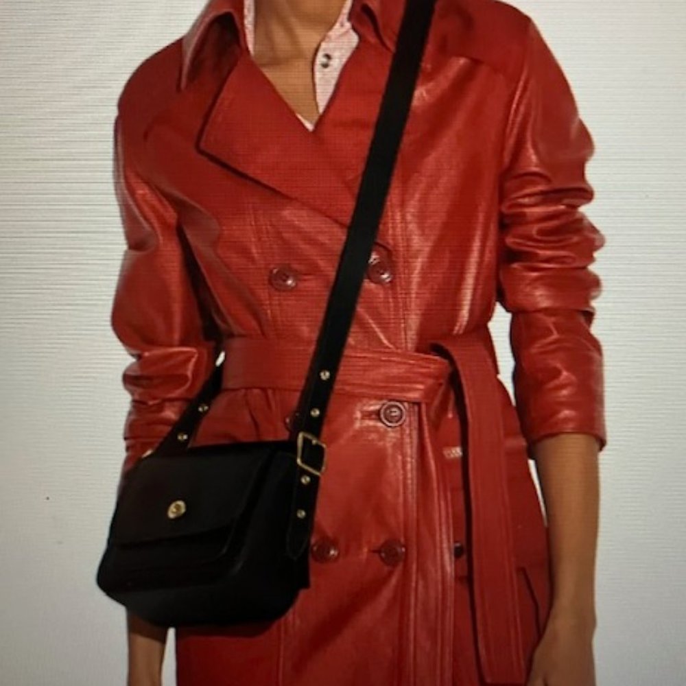 Coach Black Leather Vintage Willis Bag